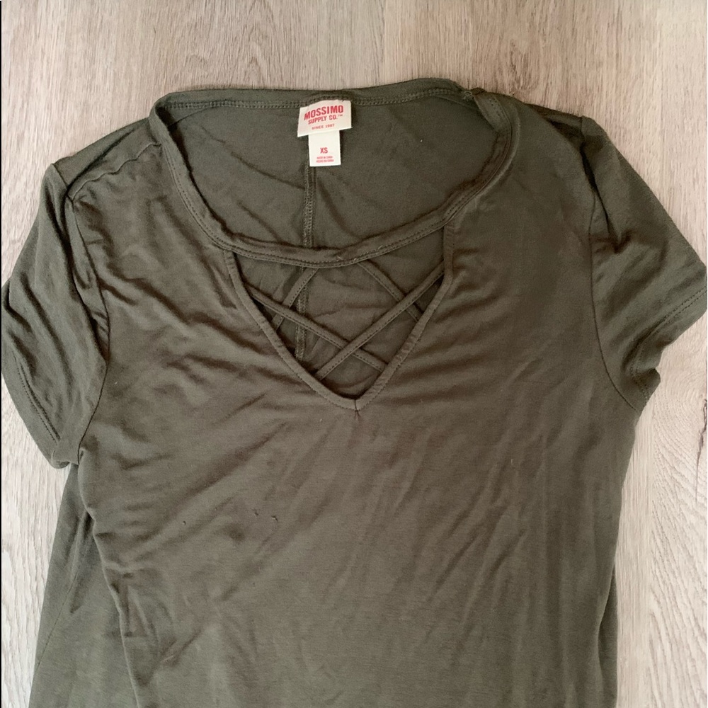 MOSSIMO olive green dress from Target